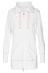 Rosch Be Happy Sweat jacket with pastel decorative stitches